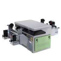 Imprimante UV 2 en 1 A2 4060 (à plat et rouleau à rouleau)-Machine d'impression industrielle d'autocollants et d'étiquettes DTF