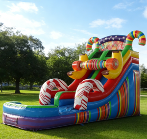 Castillo Inflable Comercial de 15 pies con Tobogán de Agua y Piscina para Fiestas Infantiles - Product Image 2