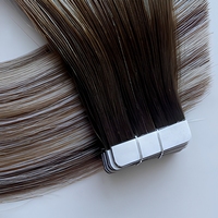 Extensions de cheveux naturels Remy à bandes adhésives double trame 2026 en gros, 100 % cuticules alignées, vrais cheveux blonds