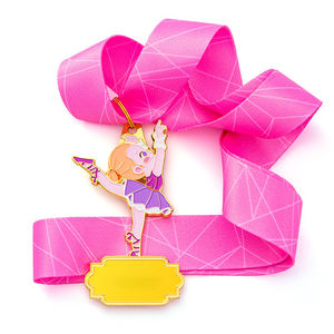 Medallas Deportivas Personalizadas de Alta Calidad con Logotipo de Dibujos Animados, Fabricadas en Esmalte, con Cintas - Product Image 4