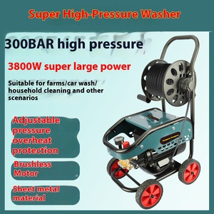 Nuova <span class=keywords><strong>Idropulitrice</strong></span> Elettrica ad Alta Pressione 150 Bar, Macchina Portatile per Lavaggio Auto e Casa - Product Image 3