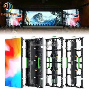 P3.91 Luar Ruangan Tahan Air 500*1000Mm Led Video Dinding Hd Komersial Layar Iklan Sewa Digital Layar LED Iklan