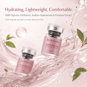 เซรั่มบำรุงผิว Seek Pretty 1% PDRN Salmon DNA Serum Skin Boother 100% Pure PDRN Lighting Aurora Glowing Skin Care Ampoule Serum - Product Image 1