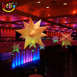 Fascinantes Luces LED Decorativas para Fiestas Navideñas al Aire Libre, Estrella Inflable - Product Image 2