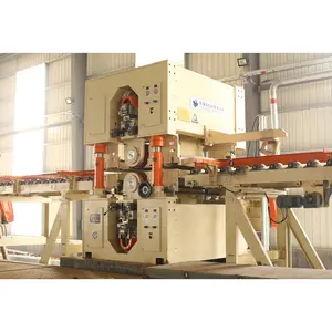 Doppelseitige Hochleistungs-Holzschleifmaschine Herstellungsanlage 0,08 mm 3350 x 2650 mm Lieferung 2-50 mm 100 mm 2600 mm 280 mm