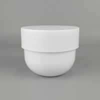 Pot à crème rond portable en PP de 30 ml, 50 ml, 100 ml, 150 ml, 200 ml, 300 ml, 500 ml, pot à crème pour les yeux, pot à baume capillaire, récipient classique pour crème