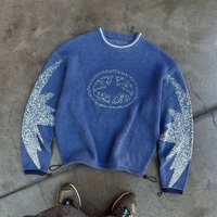 Créez votre tenue en tricot : pull en coton doux, mode urbaine, unisexe, pour homme et femme, style oversize, pull confortable.