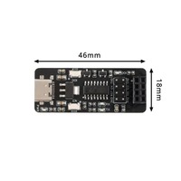 ESP-01 ESP01S Papan Adaptor Transmisi Transparan Nirkabel ESP8266 Port Serial Ke Modul WiFi Pengunduh Antarmuka USB Tipe C