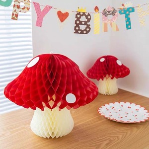 Romántico Adorno Colgante de Corazón de Papel 3D Rojo con Cinta para el Día de San Valentín, Fondo para Fiestas de Boda - Product Image 2