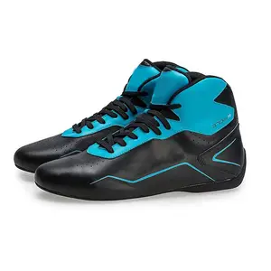 China Factory Produce High Quality Genuine Leather Men Kart Racing Shoes Wholesale Custom Women Comfortable Racing Shoes