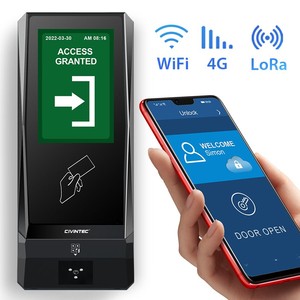 Système de contrôle d'accès par écran tactile Linux personnalisable CT9 avec lecteur QR Code, WiFi, Ethernet, RFID, NFC, <span class=keywords><strong>Bluetooth</strong></span>, HTTPS et SDK - Product Image 1