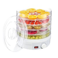Voedseldroger met 5 lagen, professioneel, elektrisch, multi-tier voedselbewaarapparaat voor fruit/groente droger