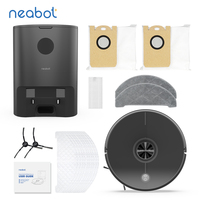 Neabot Robot Penyedot Debu Pintar, Pel Menyapu Membersihkan Sendiri Pintar