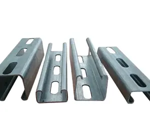 1/6 Galvanized Strut Channel 41x41 C Channel Unistrut Seismic Bracing Seismic Bracket