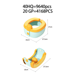 I AM BABY New Design Cute Cartoon Baby Folding <strong>Potty</strong> Soft TPE Comfortable Seat Infant Toddler Portable <strong>Potty</strong> Chair <strong>Travel</strong> Use - Product Image 6