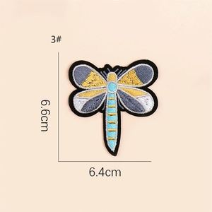 Parche Bordado Termoadhesivo NODA con Diseño de Libélula para Ropa - Product Image 5