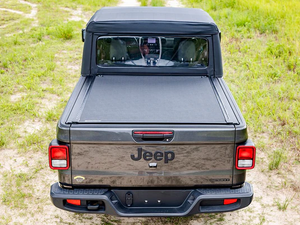 Cubierta de Caja de Camioneta Enrollable Manual Eléctrica, Impermeable, con Bloqueo, de Aleación de Aluminio Suave, para Jeep Gladiator Pickup Truck <span class=keywords><strong>Rubicon</strong></span> - Product Image 2