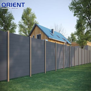 Durable Outdoor Aluminium Privacy <strong>Fence</strong> <strong>Panels</strong> <strong>Modern</strong> Low-Maintenance Aluminium Privacy <strong>Fence</strong> for Garden Yard Security - Product Image 1