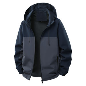 Veste de camping pour hommes, vêtements de sport de plein air pour printemps et automne, vêtements de montagne pour couples, manteau coupe-vent et imperméable - Product Image 3