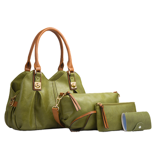 Sac à main fourre-tout décontracté pour filles avec fermeture à glissière Grands sacs à main à bandoulière pour jeunes dames Usine Vente en gros Doublure en polyester - Product Image 1