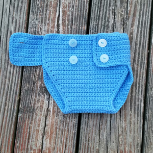 Ensemble de vêtements de cowboy pour bébé au crochet fait main, chapeau, bottes et couvre-couche au crochet, accessoires photo pour nouveau-né - Product Image 2