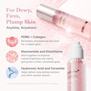 medicube Jelly Mist Serum Duo Rosa PDRN Colágeno y Ácido Kójico Cúrcuma Oro Jelly Mist Mix & Match Hidratación Calmante Luminosidad - Product Image 3