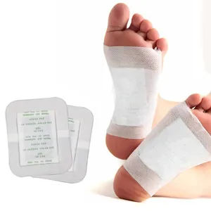 Private Label Health Products Natural Bamboo Vinegar Ginger Foot Pads, Deep Cleansing Foot Pads for Anti-Stress Relief