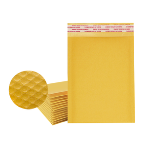 Bolsas de correo acolchadas de papel dorado, sobres de regalo, Burbuja de correo, envío, 100 Uds., gran oferta - Product Image 6