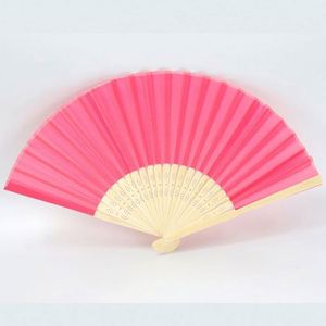 พัดไม้ไผ่สีน้ำตาล พัดพกพา งานฝีมือประณีต - Product Image 2