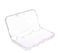 Étui 2026P pour Nintendo NEW 3ds Xl /NEW 3DS LL  NEW 3ds, coque transparente en cristal, protection rigide transparente, accessoires de jeu