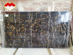 Mesa <span class=keywords><strong>de</strong></span> Mármol Negro y Dorado <span class=keywords><strong>de</strong></span> Alta Calidad, Modelo Porto Gold Stone Slab <span class=keywords><strong>de</strong></span> Brothers Stone - Product Image 6