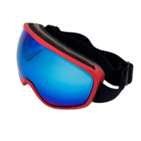 Masques de ski personnalisés, protection anti-lumière bleue et anti-UV, verres anti-buée double couche, cadre en TPU à mémoire de forme triple couche, service OEM ODM