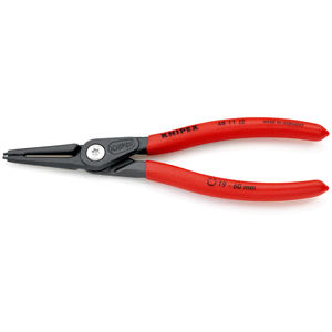 Knipex 48 11 J2 SB คีมหนีบความแม่นยำสำหรับวงแหวนภายในที่มีรูเคลือบเรซิน - Product Image 1