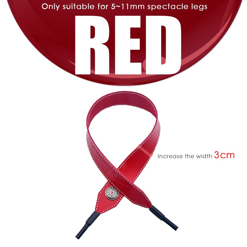 Rojo-1,18 pulgadas/3 cm de ancho