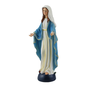 Decoración <span class=keywords><strong>de</strong></span> vacaciones <span class=keywords><strong>de</strong></span> <span class=keywords><strong>Nuestra</strong></span> <span class=keywords><strong>Señora</strong></span> <span class=keywords><strong>de</strong></span> La milagrosa 28 cm resina Estatua <span class=keywords><strong>de</strong></span> la diosa figuras - Product Image 6