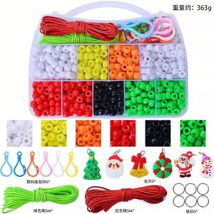 Kit de perles de verre arc-en-ciel en plastique pour la fabrication de bijoux DIY – Vente chaude - Product Image 6