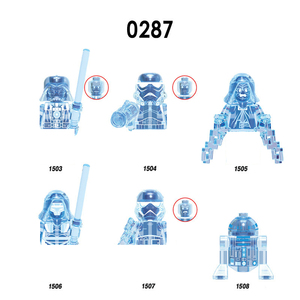 ตัวต่อโบบา เฟตต์ อูล่า อโซก้า ทานโน โยดา โอบีวัน เคนโนบี ไคลโอ เรน คุนต์ดูคู แมนดาลอเรียน ชาค ตี แอคชั่นฟิกเกอร์ ของเล่น - Product Image 4