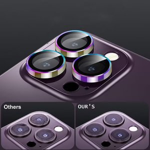 ฟิล์มกันรอยเลนส์กล้อง Eagle Eye สำหรับ iPhone, ความคมชัดระดับ Ultra HD, ไม่ส่งผลกระทบต่อคุณภาพของเลนส์กล้อง 100% - Product Image 4
