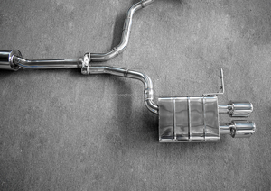 1דו Q5 b9 מערכת פליטה קטבק ביצועים עם צינור 304 נירוסטה מאפינס - Product Image 4