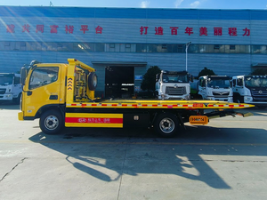 Foton 4X2 4T 130HP <b>Flatbed</b> Wrecker Tow <b>Truck</b> for Road Recovery - Product Image 5