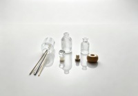 Bouteille d'arôme en verre transparent à nervures verticales, 40ml, 80ml, 150ml, flacon vide pour diffuseur à bâtonnets, pour le stockage de parfum d'intérieur - Meilleures ventes