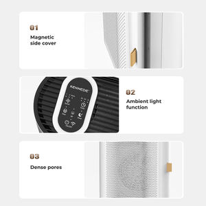 Purificador de Aire Inteligente para el Hogar de 230m³/h CADR con UV y Medición de PM2.5, <span class=keywords><strong>Filtro</strong></span> H13, Purificador de Aire HEPA Portátil para Oficina y Hogar - Product Image 4