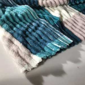 De dibujo de dos jacquard de color sublimación personalizado tela de franela <span class=keywords><strong>portugal</strong></span> - Product Image 4