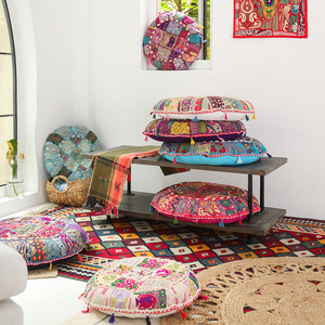 OEM/ODM Custom Decorative Nonwoven Sitting Chair Seat <b>Cushion</b> Hot Selling Embroidered Pattern for Home Office Hospital Hotel Use - Product Image 1