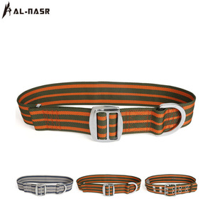 Cinturón de Seguridad Al-Nasr Ajustable de Poliéster Reforzado con Diseño a Rayas para Trabajos en Altura y Rescate - Product Image 1