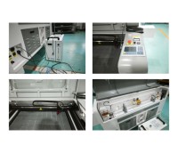 Machine de gravure laser refroidie à l'eau Ruida 1060 pour céramique, PVC, acrylique, contreplaqué, caoutchouc, bambou, bois - Découpe et gravure haute vitesse