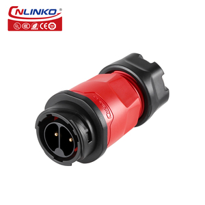 CNLINKO Ngoài Trời Không Thấm Nước Cắm Và Ổ Cắm 24V Cáp Điện 2 Pin Dây Điện Kết Nối Cắm - Product Image 5