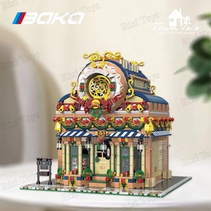 BaKa 33202 Streetview Doughnut Workshop, Bloques de Construcción de Ladrillos, Modelo de Arquitectura, Juguetes Educativos, Escala 1:8, <span class=keywords><strong>2657</strong></span> Piezas - Product Image 2