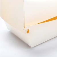 YBLPAK - Envases Ecológicos para Comida Rápida, Cajas de Cartón para Llevar Comida, Caja para Hamburguesas, Bocadillos, Sándwiches, Cajas Personalizadas para Hamburguesas