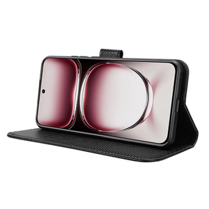 เคสโทรศัพท์ฝาพับหนัง PU ลายกระเป๋าสตางค์เพชรสุดหรูสำหรับ Oppo Reno 12 - Product Image 3